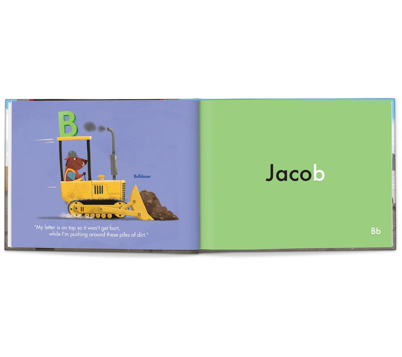 I See Me My Very Own Trucks Personalized Book — View 2