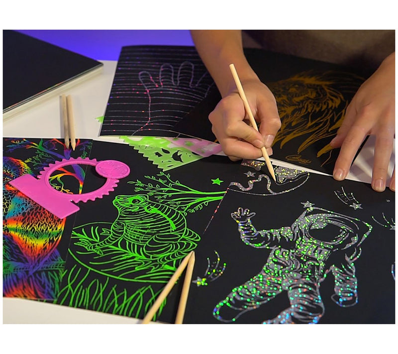 Marvin's Super Bright Scratch Art — View 6