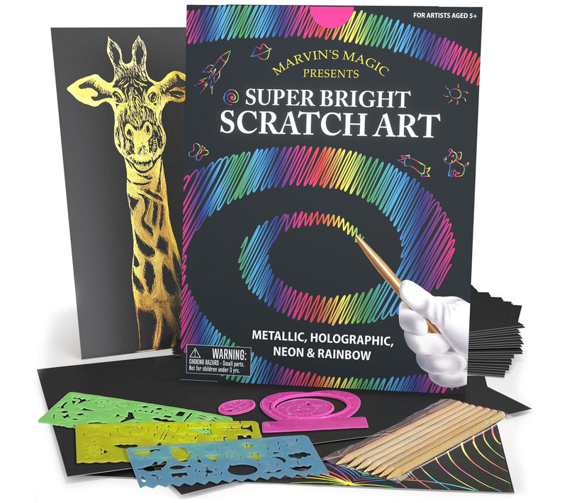 Marvin's Super Bright Scratch Art — Main view