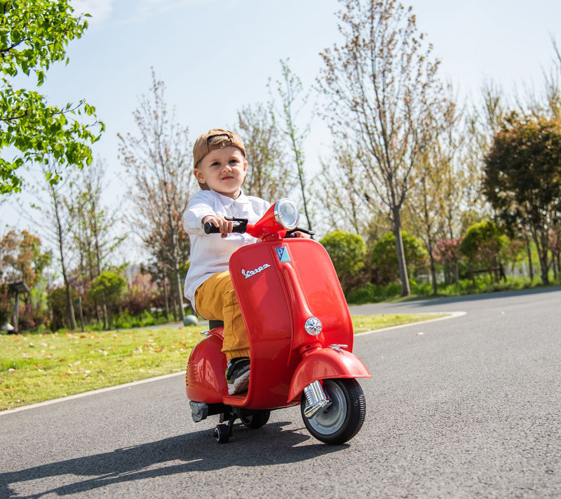 Freddo Toys 12V Vespa Ride-on Scooter for Kids — View 12