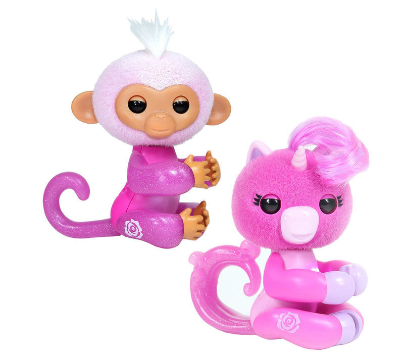 Fingerlings Magic Moods Monkey & Unicorn Interactive Toy — View 2