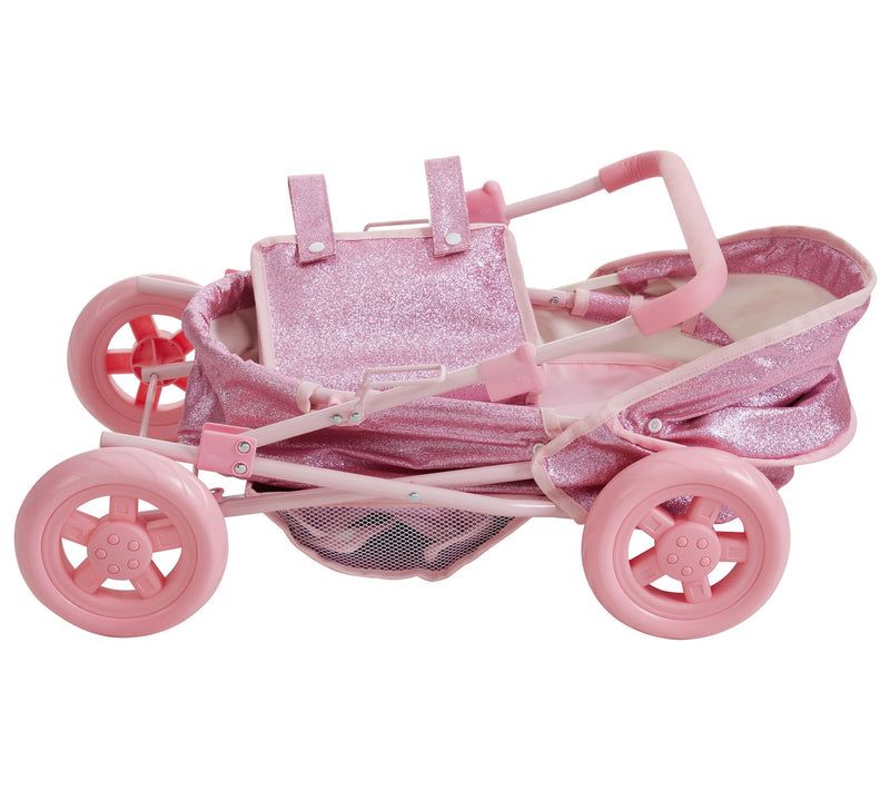 Olivia's Little World Baby Doll Bassinet Pram — View 5