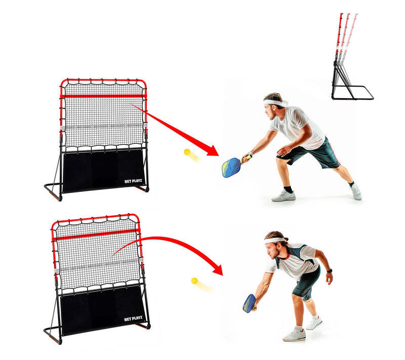 Net Playz 4ft Portable Pickleball Rebounder — View 3