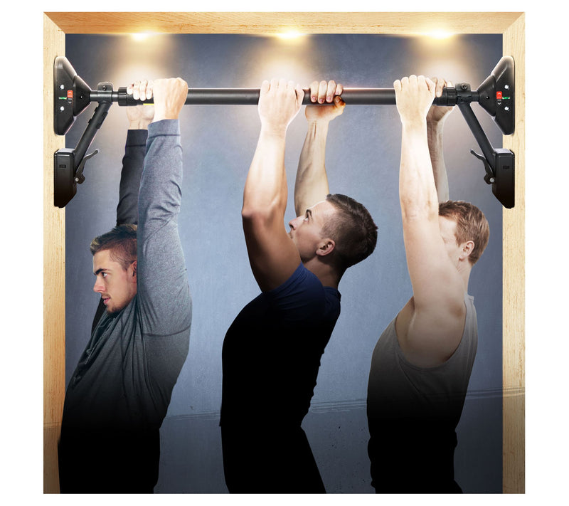 E-Jet Sport Pull Up Bar with Dual Security Locking — View 4