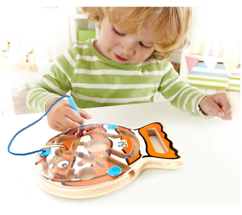 Hape Wooden Magnetic Bead Maze — View 5