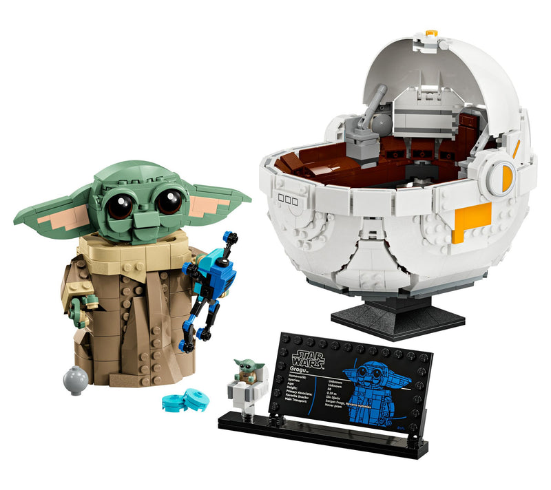 LEGO Star Wars: The Mandalorian Grogu with Hover Pram 75403 — View 5