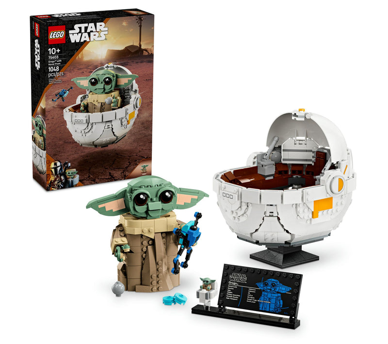 LEGO Star Wars: The Mandalorian Grogu with Hover Pram 75403 — Main view
