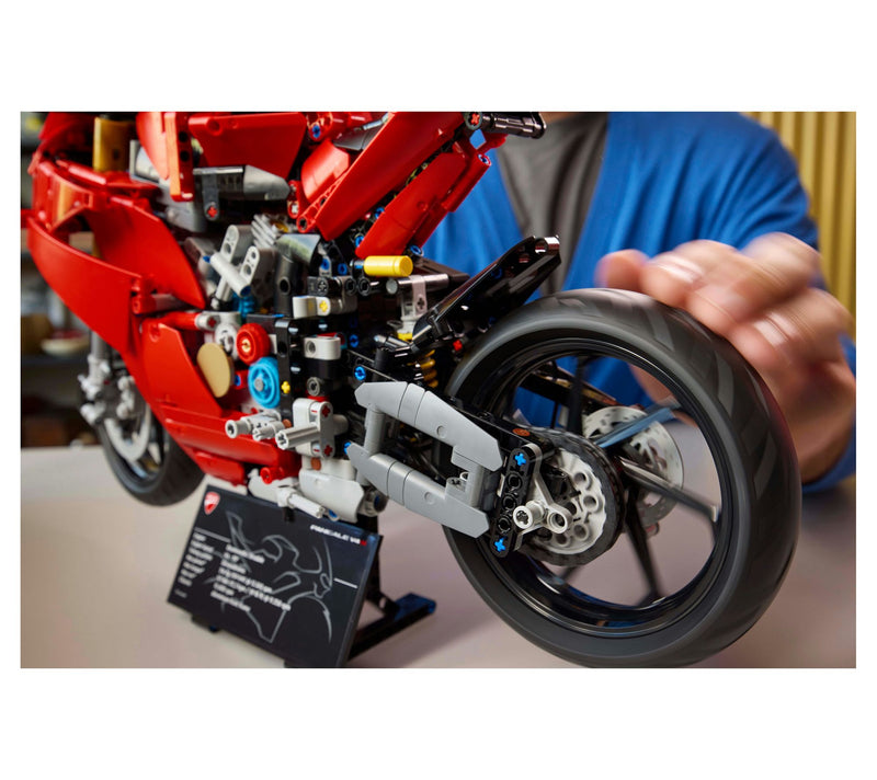 LEGO Technic Ducati Panigale V4 S Motorcycle Model 42202 — View 7