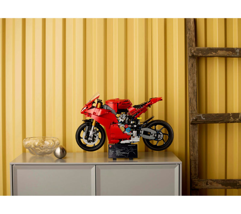 LEGO Technic Ducati Panigale V4 S Motorcycle Model 42202 — View 6