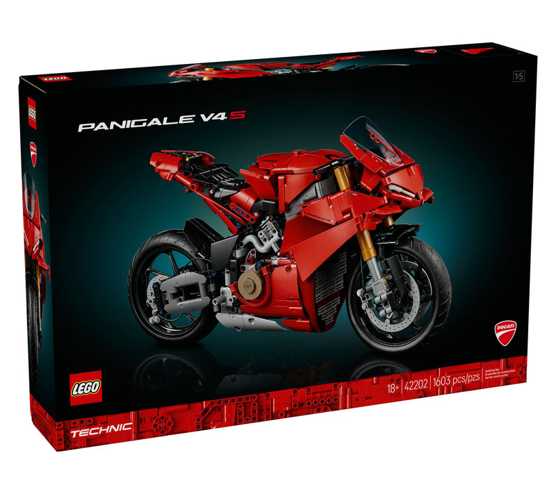 LEGO Technic Ducati Panigale V4 S Motorcycle Model 42202 — View 4
