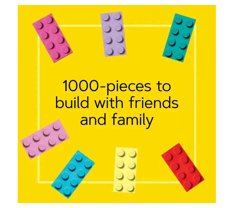 LEGO Minifigure Rainbow 1000-Piece Puzzle — View 4