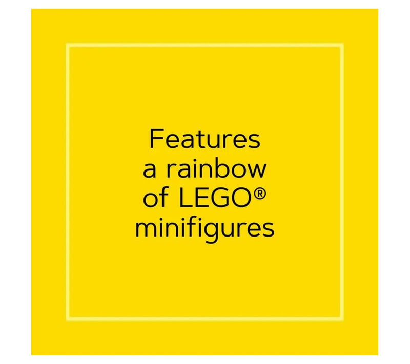 LEGO Minifigure Rainbow 1000-Piece Puzzle — View 3