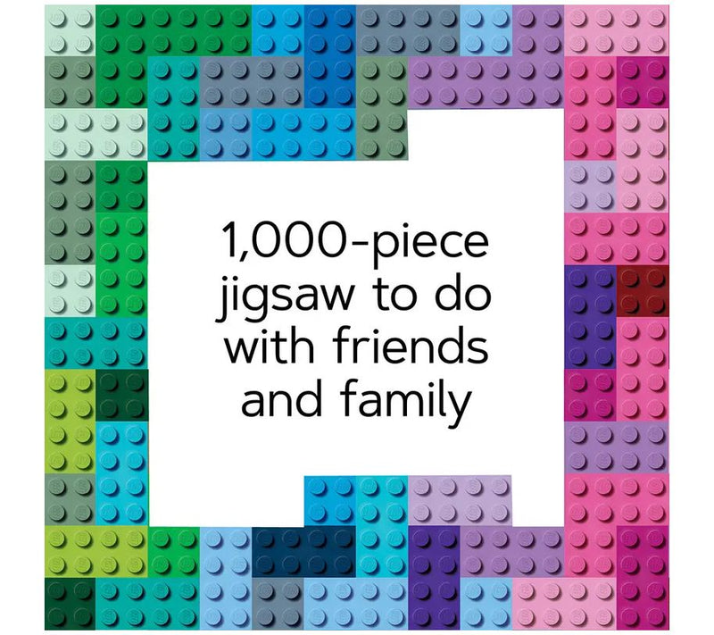 LEGO Rainbow Bricks 1000-Piece Puzzle — View 4
