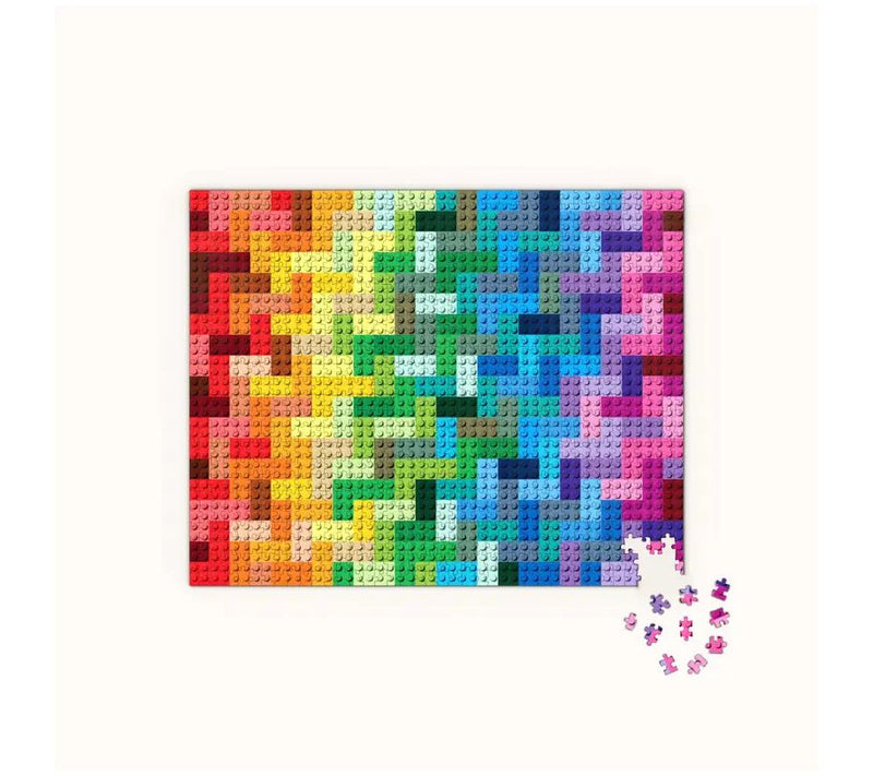 LEGO Rainbow Bricks 1000-Piece Puzzle — View 2