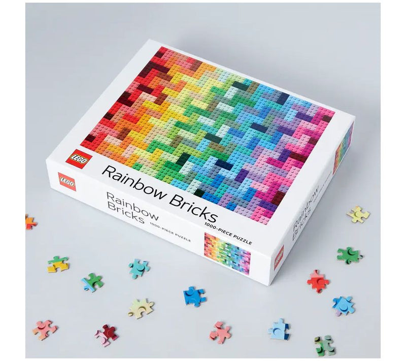 LEGO Rainbow Bricks 1000-Piece Puzzle — View 3