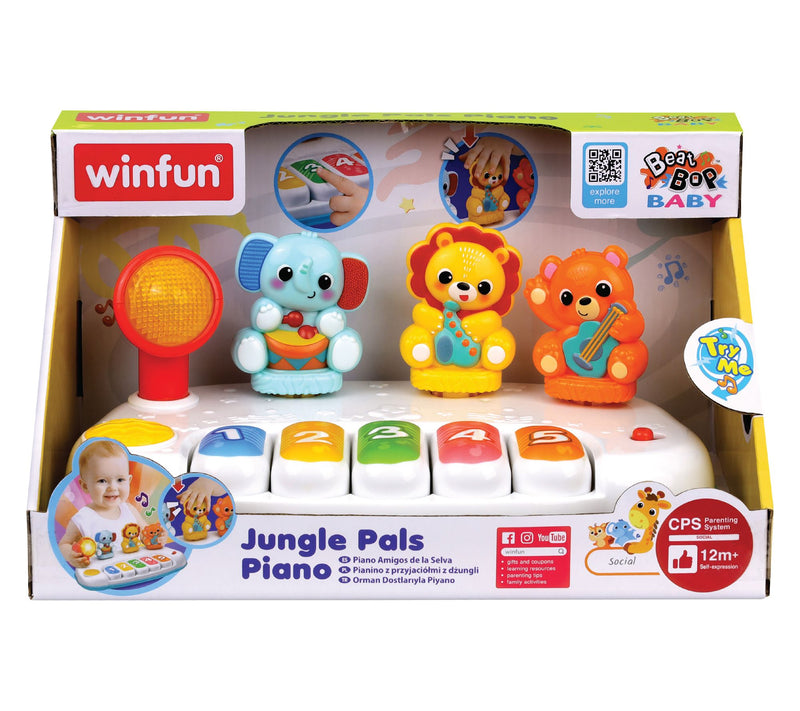 Winfun Jungle Pals Piano — View 4