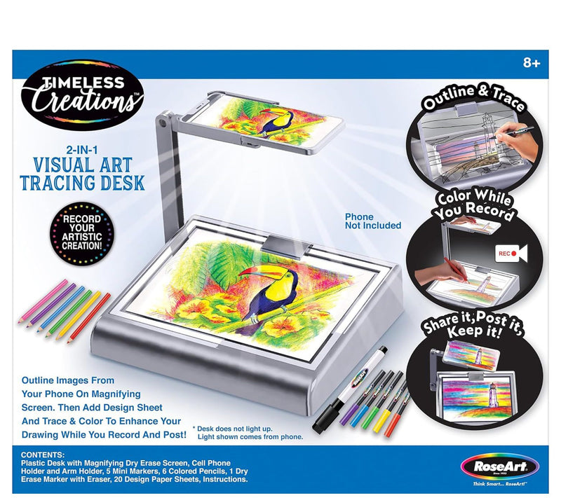Cra-Z-Art Timeless Creations 2-in-1 Tracing Desk — View 3