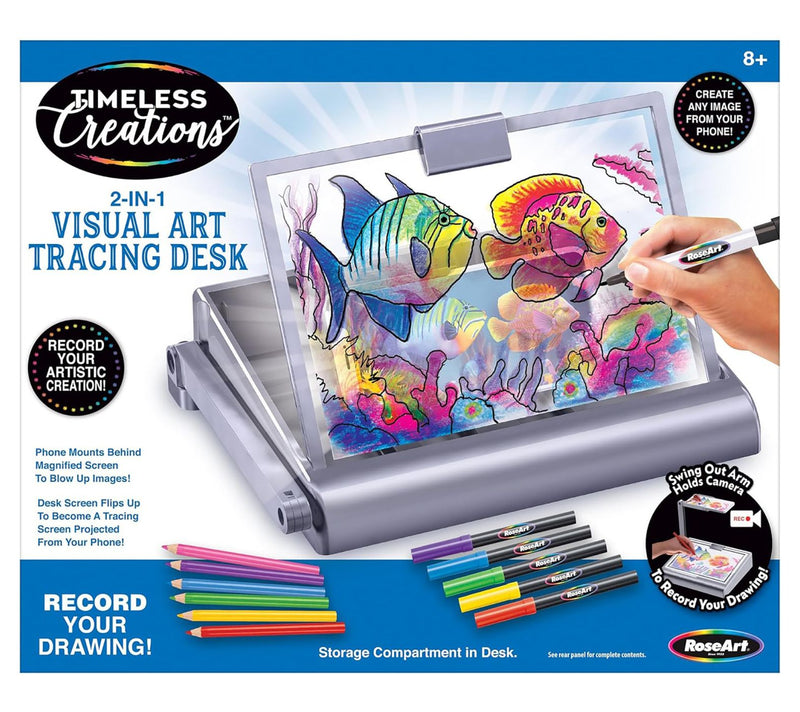 Cra-Z-Art Timeless Creations 2-in-1 Tracing Desk — View 2