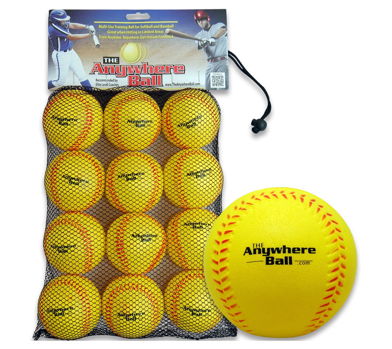 Anywhere Sports: The Anywhere Ball - 12 Pack Foam Balls — Main view