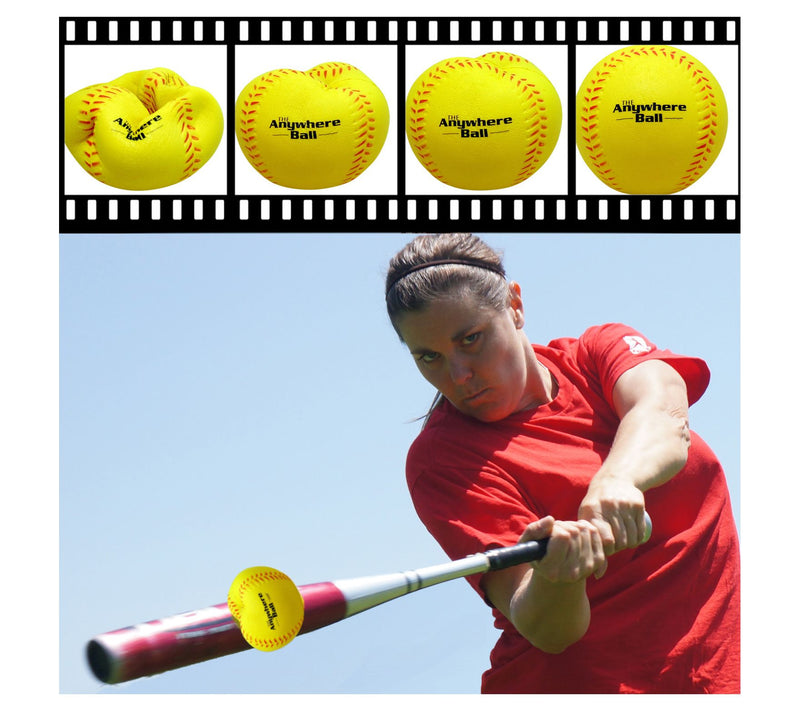 Anywhere Sports: The Anywhere Ball - 12 Pack Foam Balls — View 8