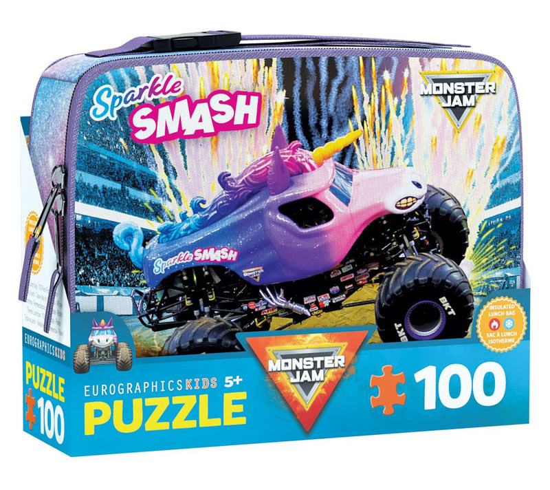 Eurographics Monster Jam Puzzle & Lunch Box - Sparkle Smash — View 8