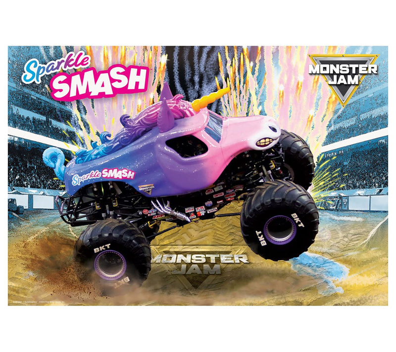 Eurographics Monster Jam Puzzle & Lunch Box - Sparkle Smash — View 2