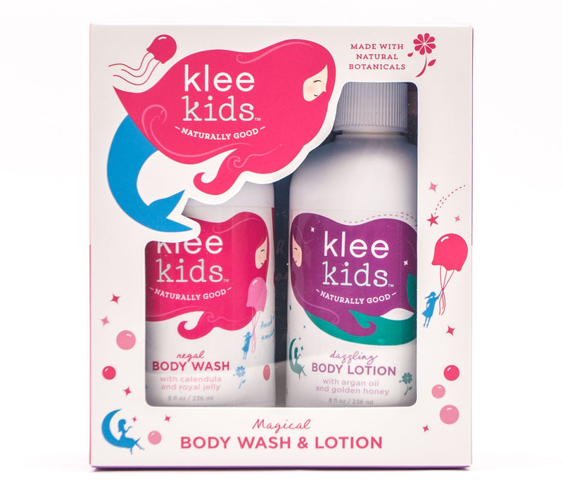 Klee Naturals Kids' Regal Body Wash & Body Lotion Set; 8 oz ea — Main view
