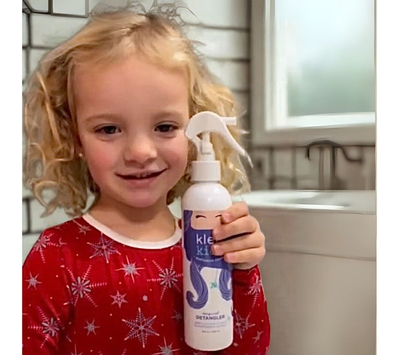 Klee Naturals Kids' Detangler & Leave-In Conditioner, 8 oz — View 3