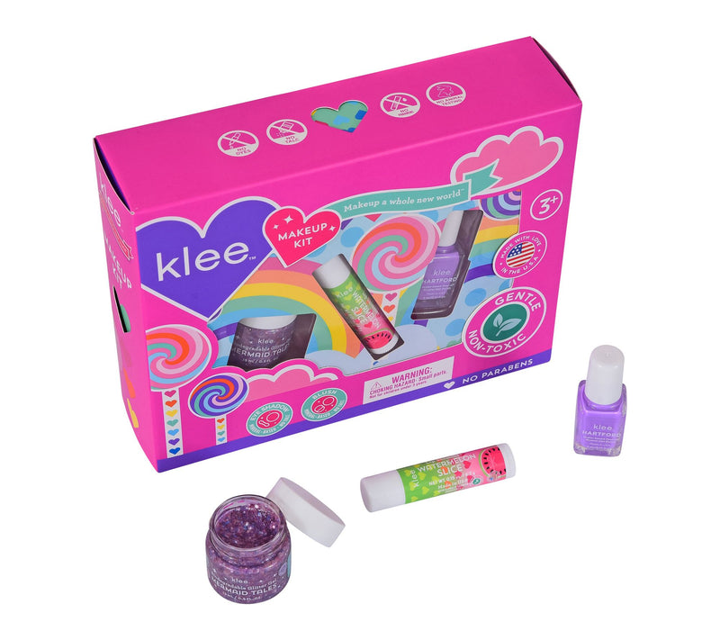 Klee Naturals Swirling Purple Kids' Makeup Set — View 2