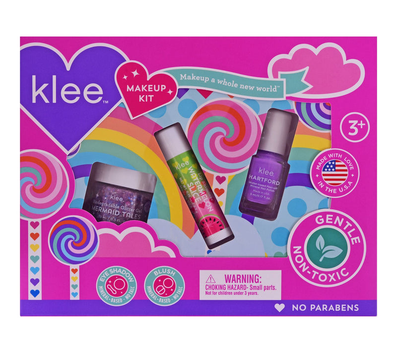 Klee Naturals Swirling Purple Kids' Makeup Set — Main view