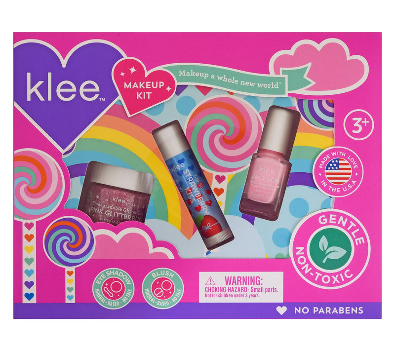 Klee Naturals Spinning Pink Kids' Makeup Set — View 7