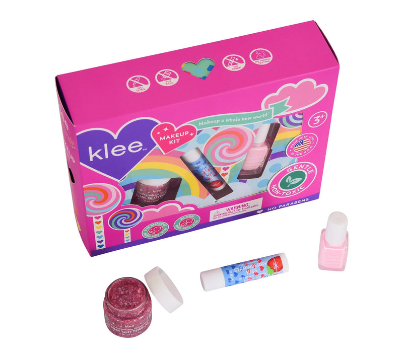 Klee Naturals Spinning Pink Kids' Makeup Set — View 2