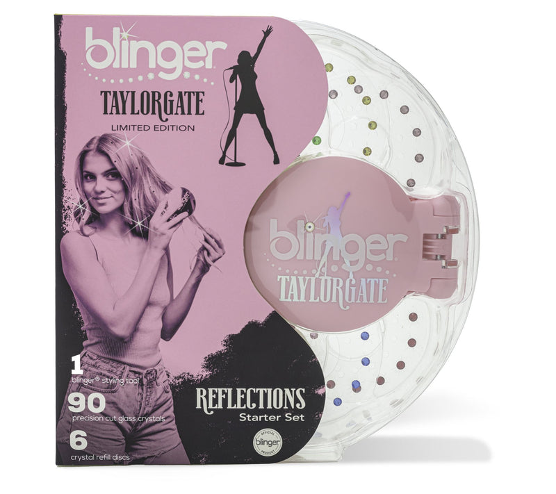 blinger Reflections Starter Set Styling Tool& 90 Crystals — View 2