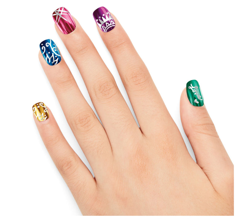 Shimmer 'N Sparkle: Metallic Rainbow Nail Art -Design Kit — View 6