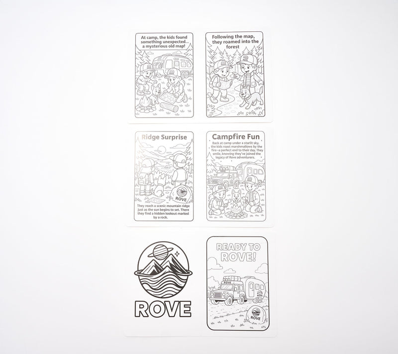 ROVE Vehicle Playset with Camper Figurine Toys — View 7