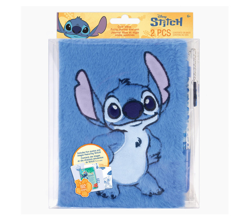 Disney: Stitch Cool Vibes Fuzzy Journal & Pen — View 2