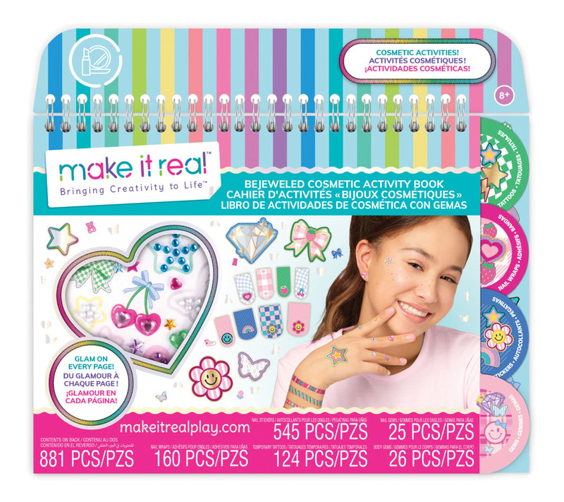 Make It Real: Bejeweled Cosmetic Activity Book — View 2