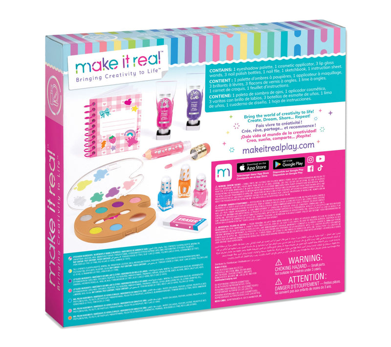Make It Real: Work of Art Cosmetic Set - 11pc Makeup Kit — View 4