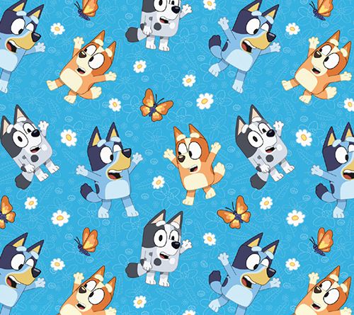 Bluey 50"x60" Hooded Throw with Hand Pockets — View 4