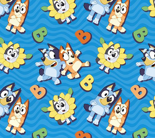 Bluey 50"x60" Hooded Throw with Hand Pockets — View 6
