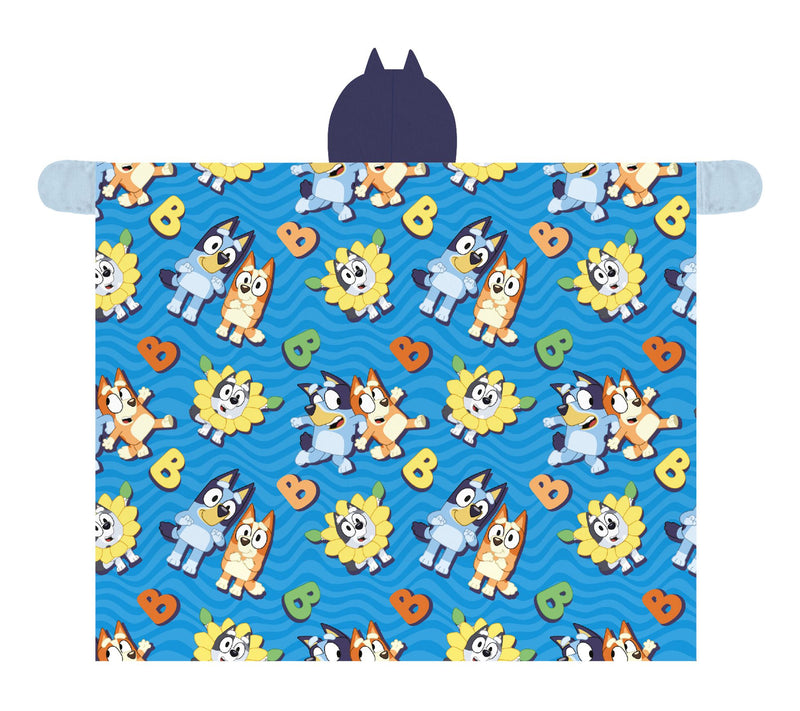 Bluey 50"x60" Hooded Throw with Hand Pockets — View 7
