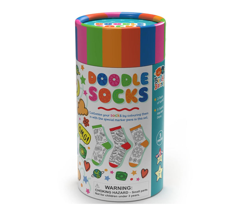 Buddy & Barney: Doodle Socks - DIY Color Your Own Craft Set — Main view