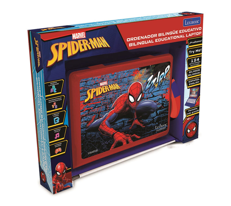 Lexibook SpiderMan Talking Educational Laptop E N/ES — View 5