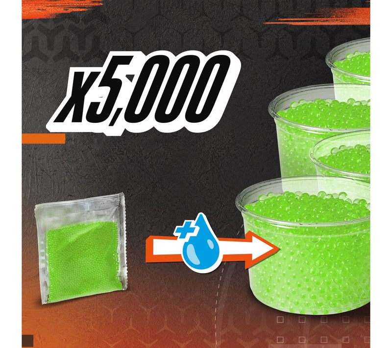 Nerf Pro Gelfire Pronto Blaster and 5000 Gelfire Rounds — View 9