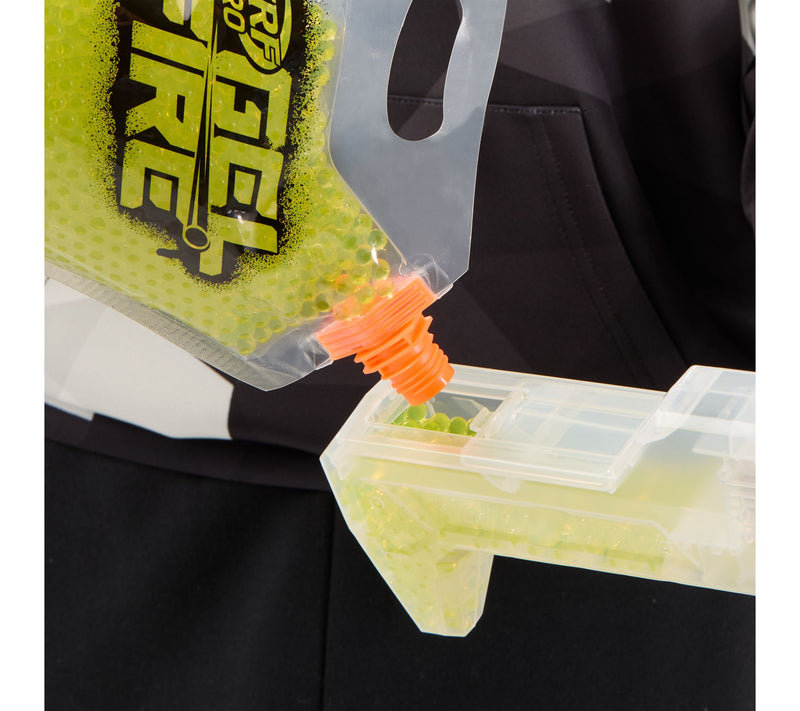 Nerf Pro Gelfire Pronto Blaster and 5000 Gelfire Rounds — View 10