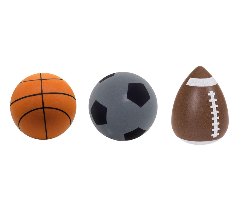 Supreme Silent Sports 3 Pack Basketball, Soccer Ball & Football — Main view