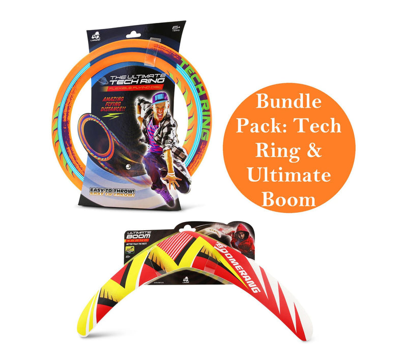 Lanard Ultimate Bundle Pack Boomerang and TechRing Toss Toys — View 9