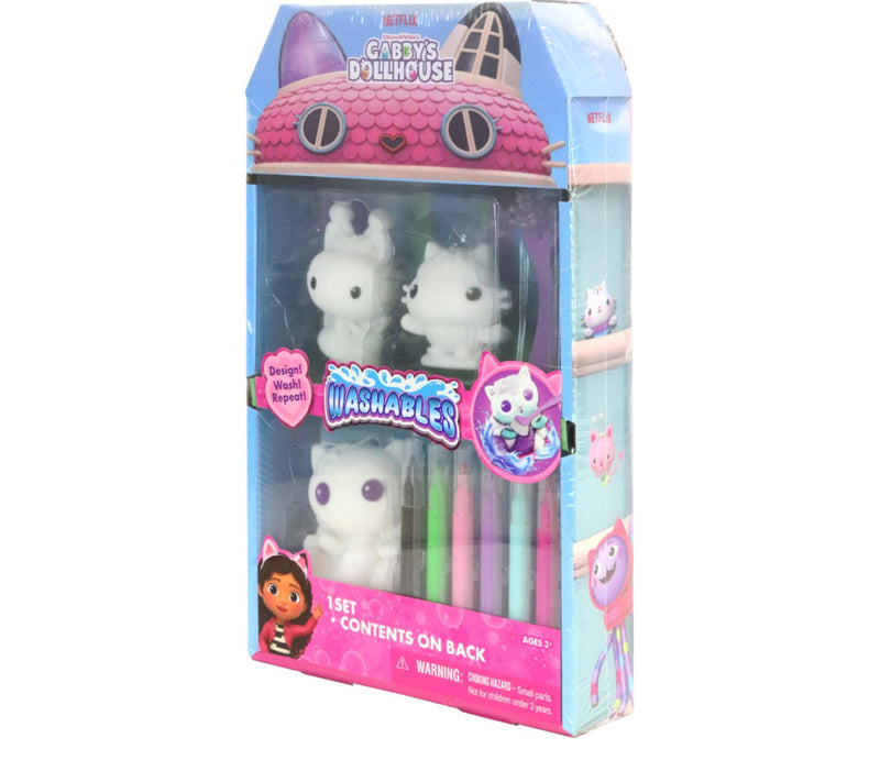 Tara Toy Gabbys Dollhouse Washables Colorable Figures — View 4