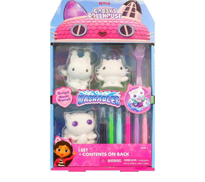 Tara Toy Gabbys Dollhouse Washables Colorable Figures — View 2