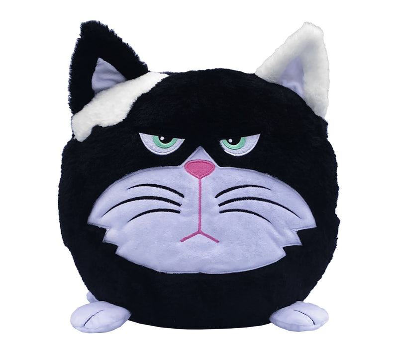Hangry Petz Bella Black Cat 12in Animal Plush — Main view